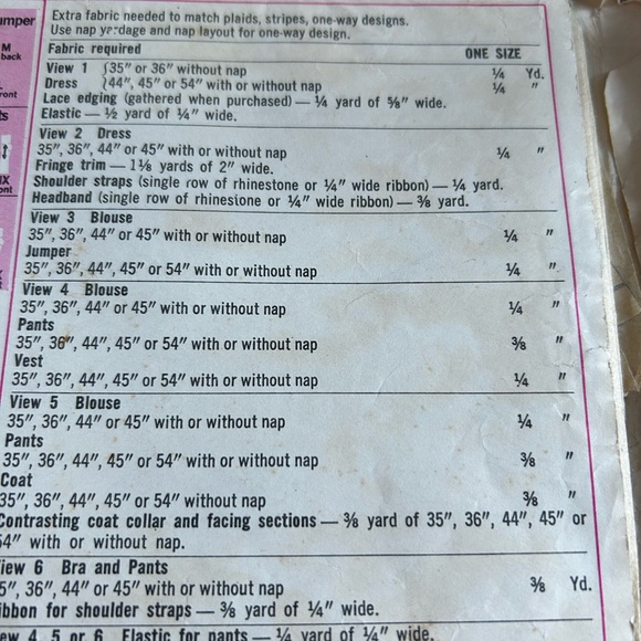 5/$25 Simplicity 8519 crissy doll sewing patterns to make 1960’s clothes - Picture 6 of 7